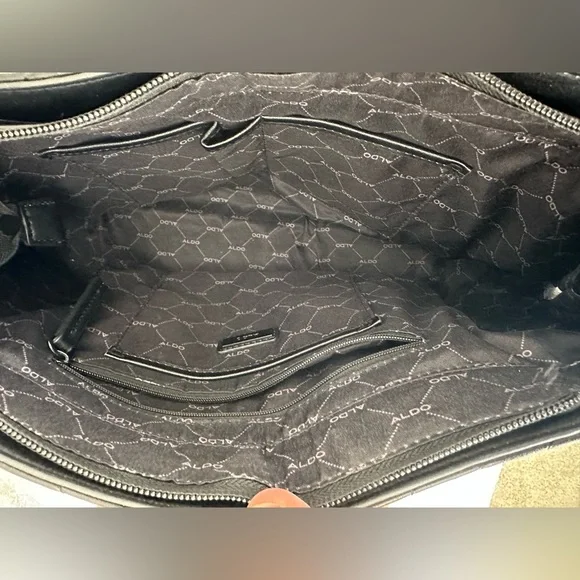 ALDO black leather purse - Picture 3 of 4